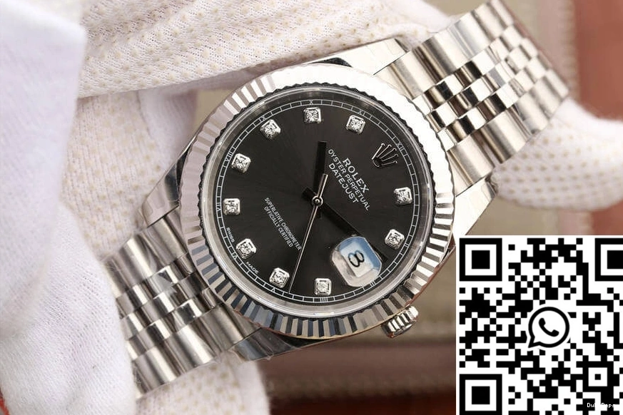 M126334-0006 EW Grey Datejust Rolex Dial Factory 0718